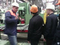 Посещение ПАО ЧКПЗ