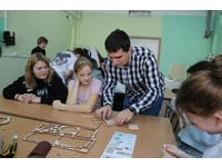 Школьники осваивали азы монтажного дела