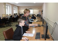 Школьники приобщились к информационным технологиям