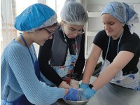 Юные повара, парикмахеры, штукатуры и плотники осваивают ремесло