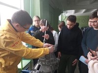 У школьников состоялось знакомство с техникумом