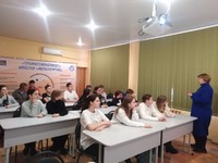 Школьники пришли на первую профориентационную встречу