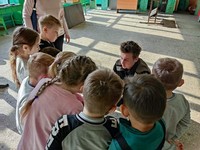 Дошкольники встретились с будущими профессионалами