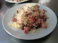Салат с фасолью