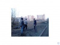 Субботник в 3 корпусе